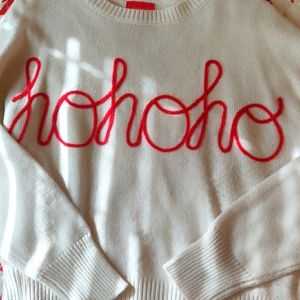 Women's XL Joyland Christmas Ho Ho Ho sweater